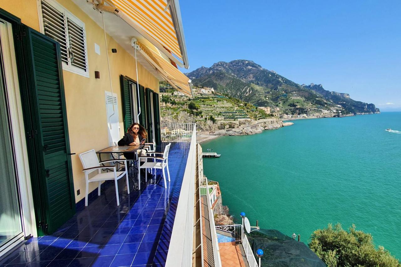 Nel Blu Dipinto Di Blu Villa Ravello Bagian luar foto
