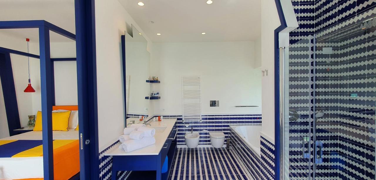 Nel Blu Dipinto Di Blu Villa Ravello Bagian luar foto